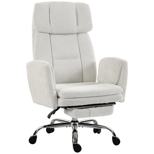 Big Tall Office Chair Flip Armrests Cross Legged 400 lbs, Cream Executive & Manager Chairs Multi Colour at Gallery Canada