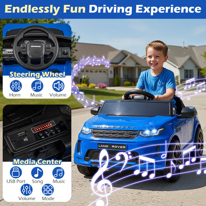 Licensed Land Rover Kids Ride on Car 12V Battery Powered Kids Electric Car, Navy Powered Ride On Toys at Gallery Canada