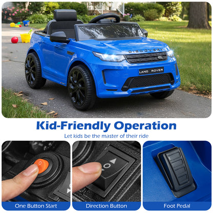 Licensed Land Rover Kids Ride on Car 12V Battery Powered Kids Electric Car, Navy Powered Ride On Toys at Gallery Canada