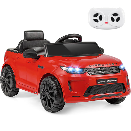 Licensed Land Rover Kids Ride on Car 12V Battery Powered Kids Electric Car, Red Powered Ride On Toys Red at Gallery Canada