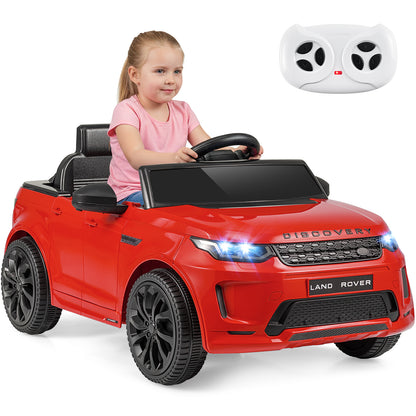 Licensed Land Rover Kids Ride on Car 12V Battery Powered Kids Electric Car, Red Powered Ride On Toys at Gallery Canada