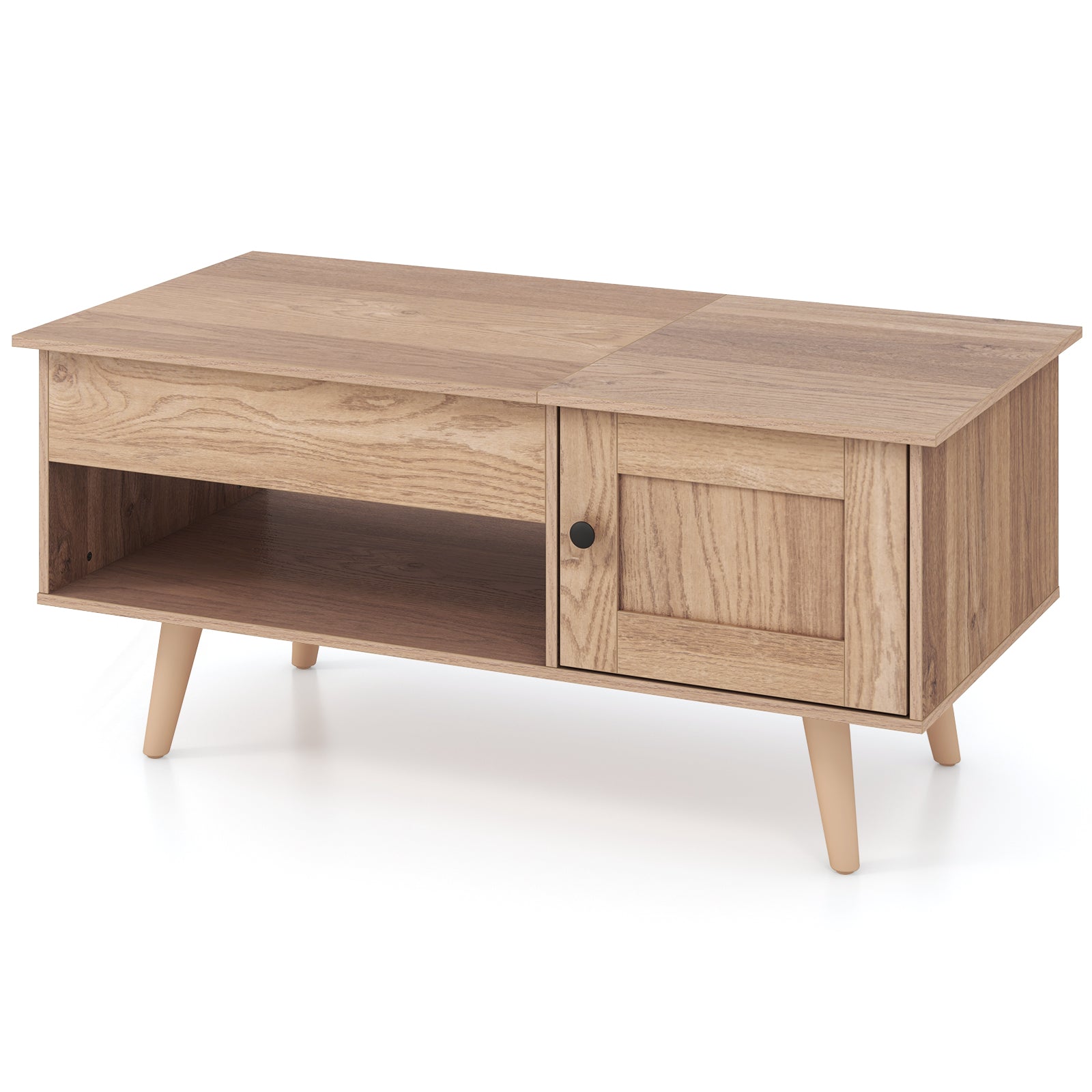 Lift Top Coffee Table, Storage, Hidden Compartment, Natural Coffee Tables at Gallery Canada