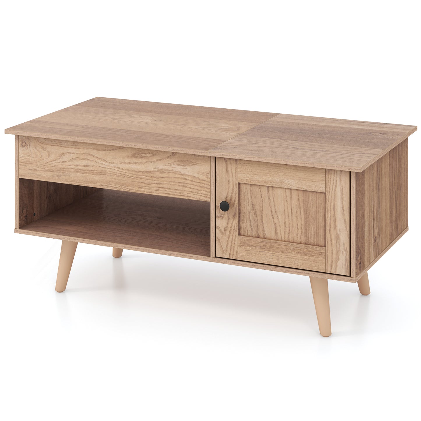 Lift Top Coffee Table, Storage, Hidden Compartment, Natural Coffee Tables at Gallery Canada