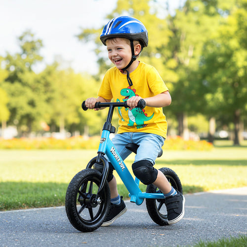 Lightweight Toddler Balance Bike No Pedal Training Bicycle, Blue