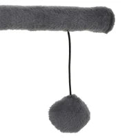 Arbre à chat à 5 niveaux, réglable de 88,6" à 100,4", poteaux à gratter