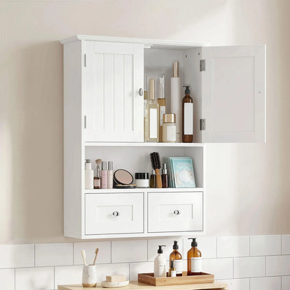 Bathroom Wall Cabinet, Medicine Cabinet, Over Toilet Storage, White Wall Mounted Cabinets at Gallery Canada