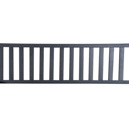 50" Steel Garden Bench, Patio Metal Chair, Outdoor Seat, Black Outdoor Benches at Gallery Canada