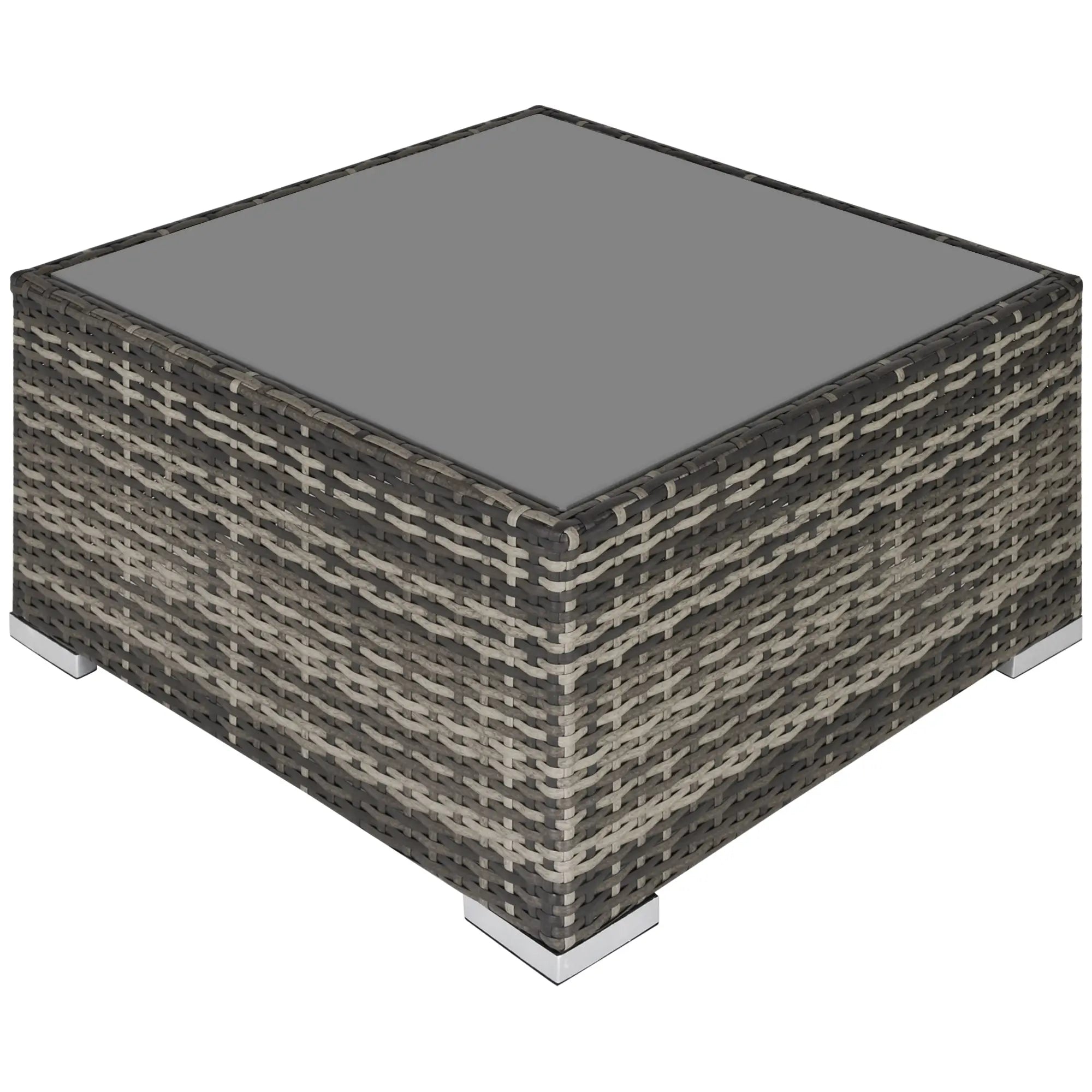 Rattan Coffee Table, 25.6
