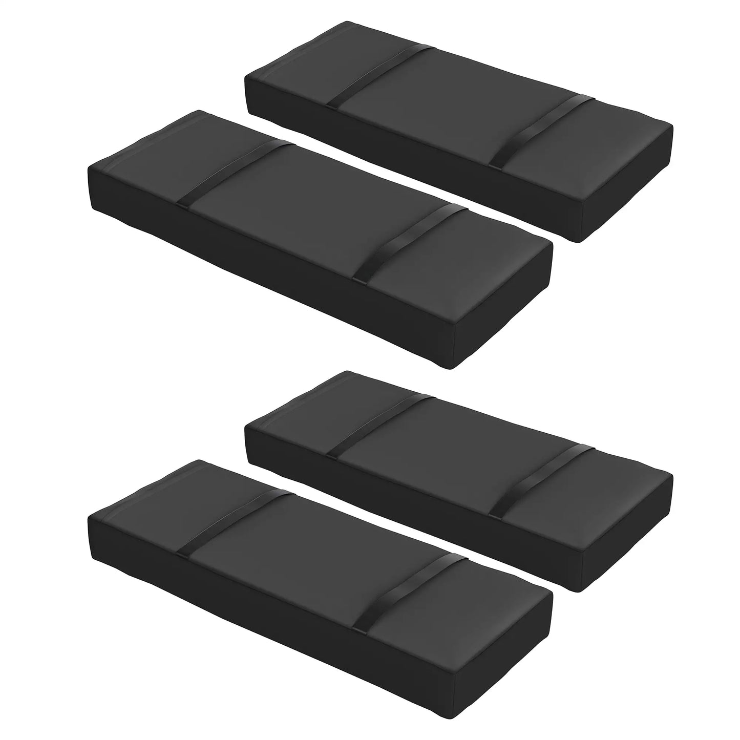 4PCS Patio Umbrella Base Weight Bag, 33 lbs, Black Umbrella Bases Black at Gallery Canada