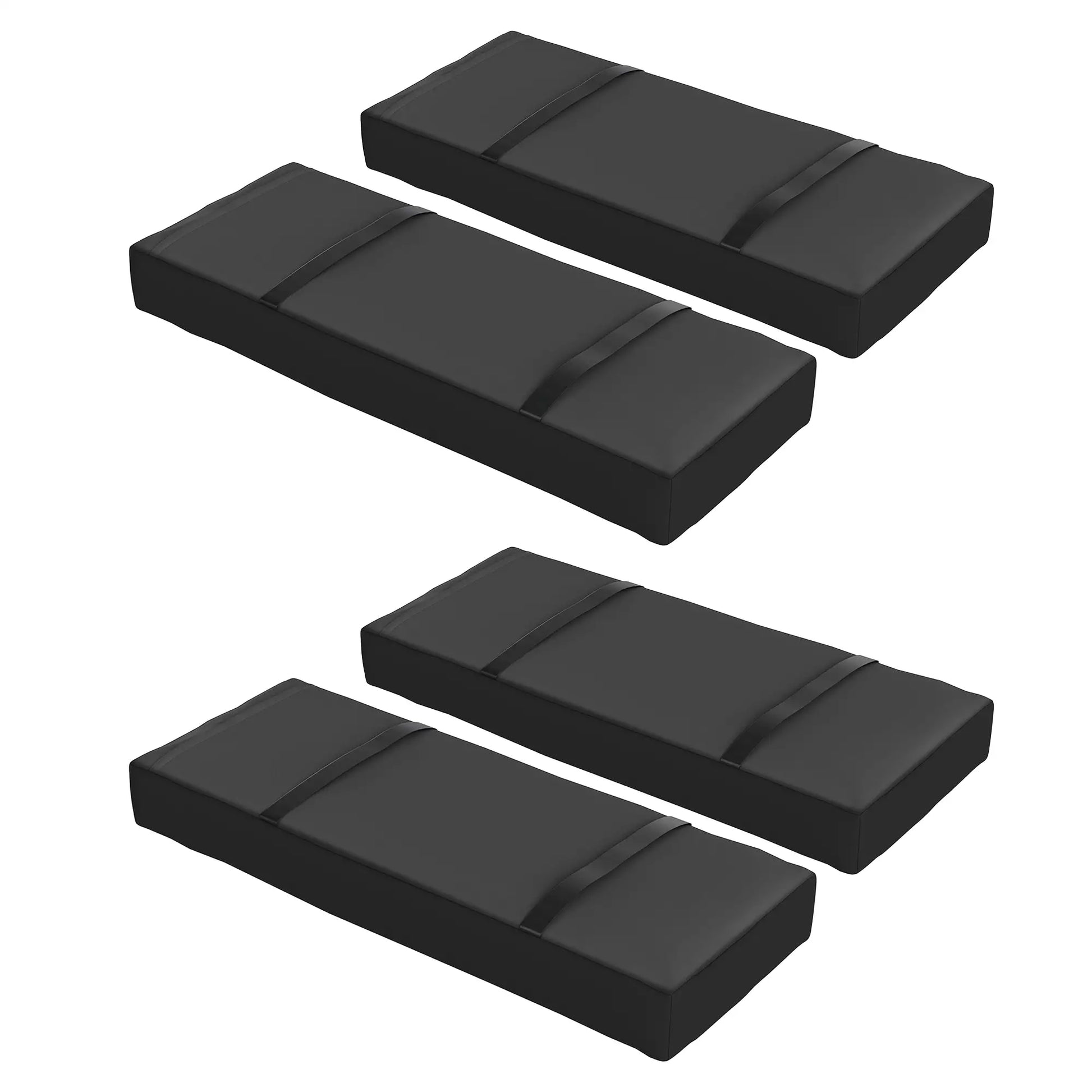 4PCS Patio Umbrella Base Weight Bag, 33 lbs, Black Umbrella Bases Black at Gallery Canada