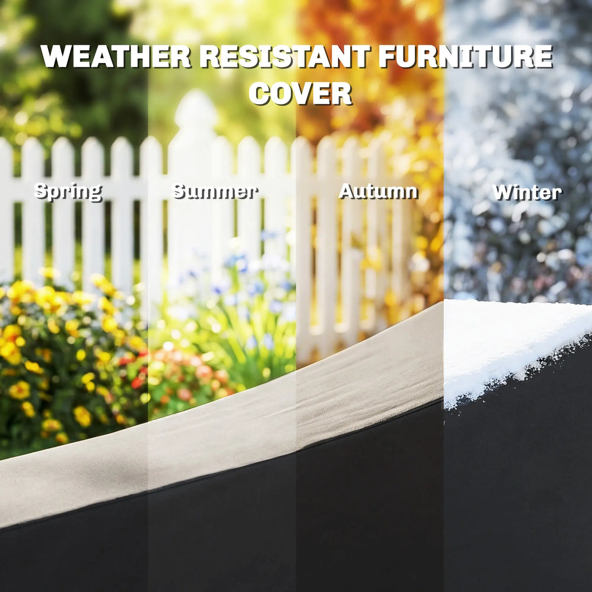 Waterproof Patio Lounge Chair Cover, 420D Outdoor, Black Patio Furniture Covers at Gallery Canada