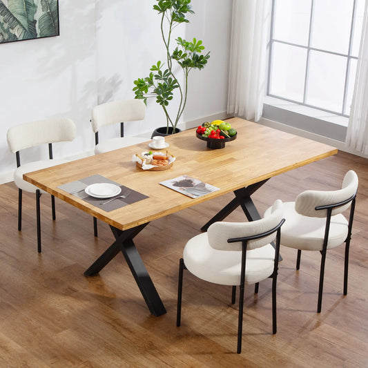 4 Kitchen Chairs, Modern Dining, Corduroy Upholstery, Steel Legs, Beige Dining Chairs Beige at Gallery Canada