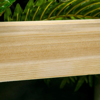 Wooden Elevated Planter Box with Trellis, 3 Tier Garden Bed, Outdoor, Natural Raised Garden Beds at Gallery Canada