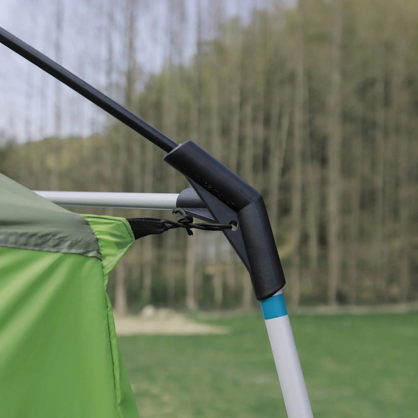 Tunnel Tent Camping Shelter, Two Rooms, Lamp Hook, Portable, Green Camping Tents at Gallery Canada