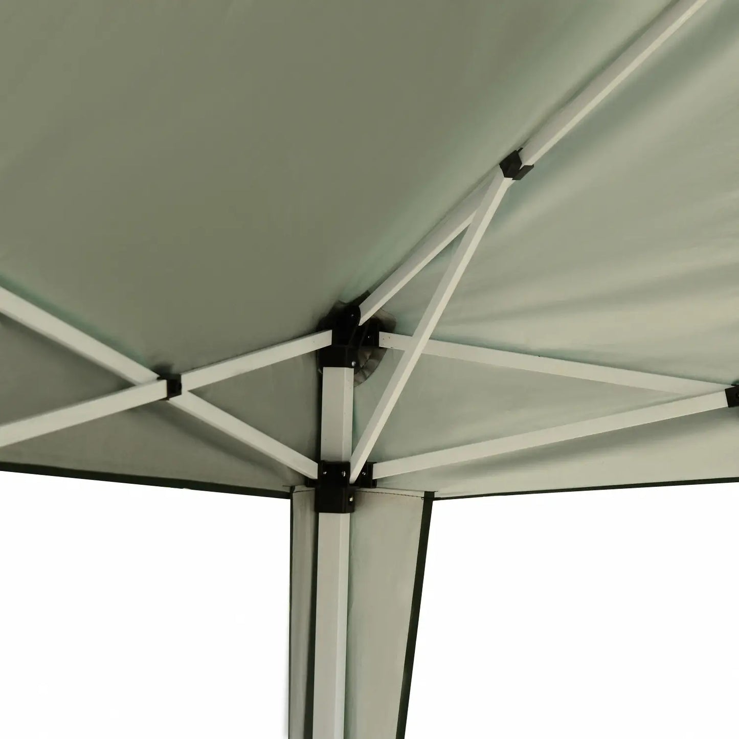 10 x 10ft Folding Pop Up Tent, Outdoor Gazebo Canopy, Dark Green Pop Up Canopies at Gallery Canada