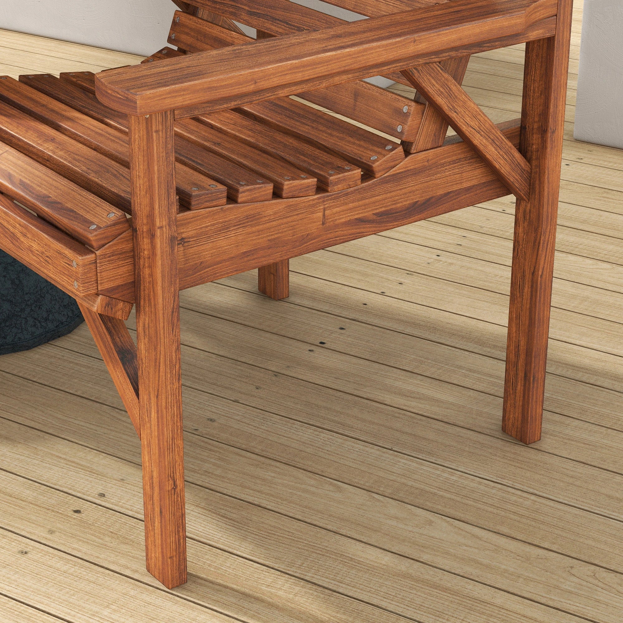 3Pcs Outdoor Bench Set, Backyard, Balcony, Tan Brown Outdoor Benches at Gallery Canada