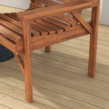 3Pcs Outdoor Bench Set, Backyard, Balcony, Tan Brown Outdoor Benches at Gallery Canada