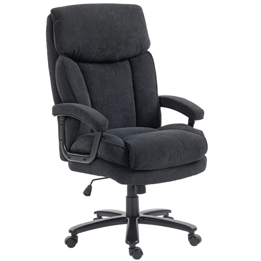 Heavy Duty Executive Office Chair, 450 lbs, Black Executive & Manager Chairs Black at Gallery Canada