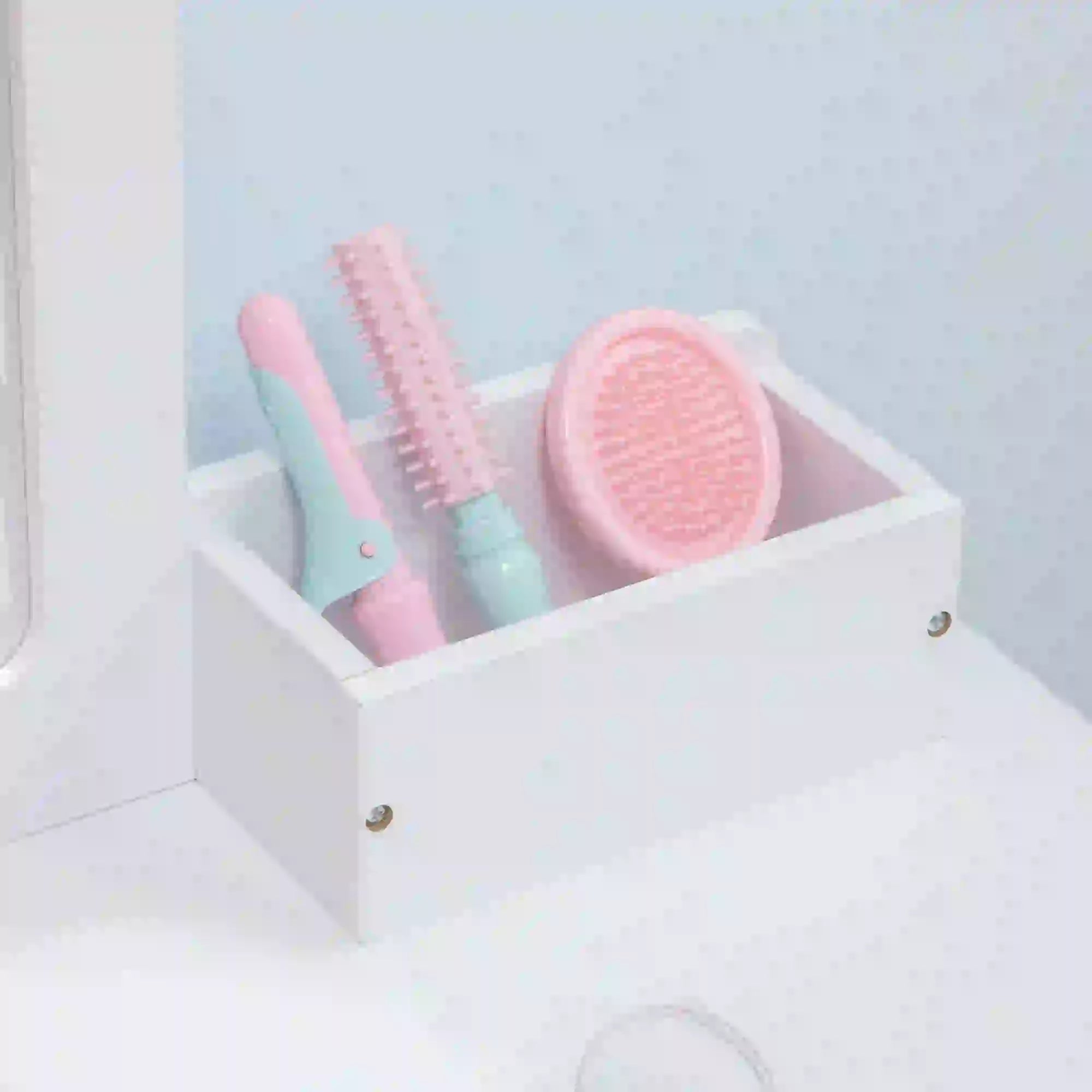 Kids Vanity Set With Mirror, Stool, Drawers, White Kids Bedroom Furniture at Gallery Canada