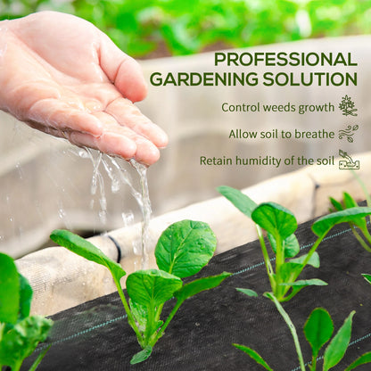 3ft x 300ft Weed Barrier, Landscape Fabric, Greenhouse Garden, 3.5oz Weed Barrier Fabrics at Gallery Canada