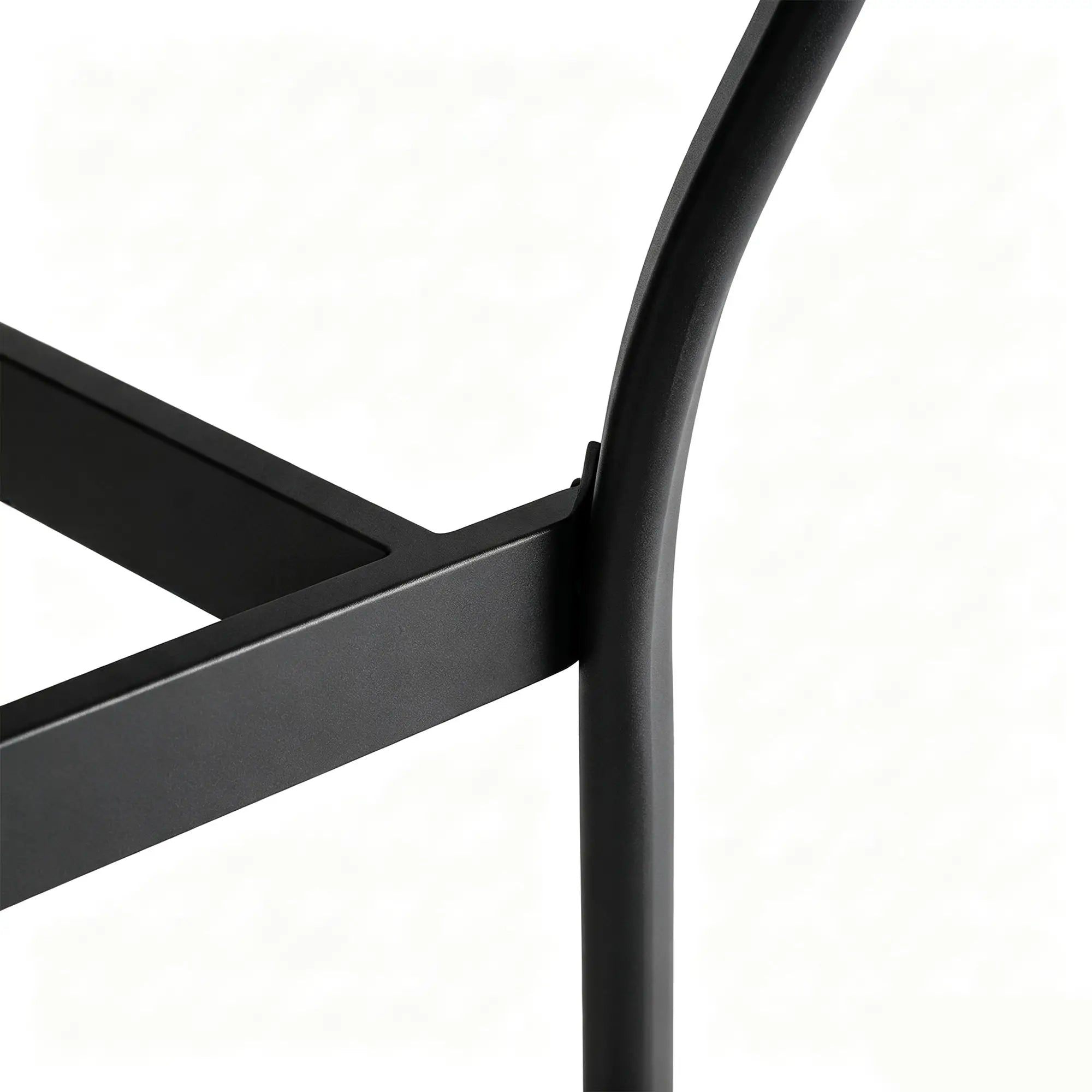 Outdoor Side Table, Slatted Tabletop, Metal Patio Coffee Table, Black Patio Side Tables at Gallery Canada