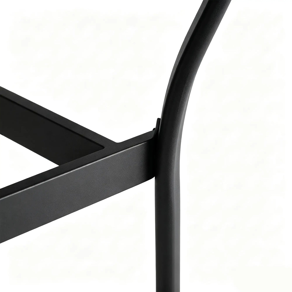 Outdoor Side Table, Slatted Tabletop, Metal Patio Coffee Table, Black Patio Side Tables at Gallery Canada