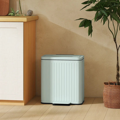 2 x 5.3 Gallon Trash Can, Soft Close Lid, Removable Inner Buckets