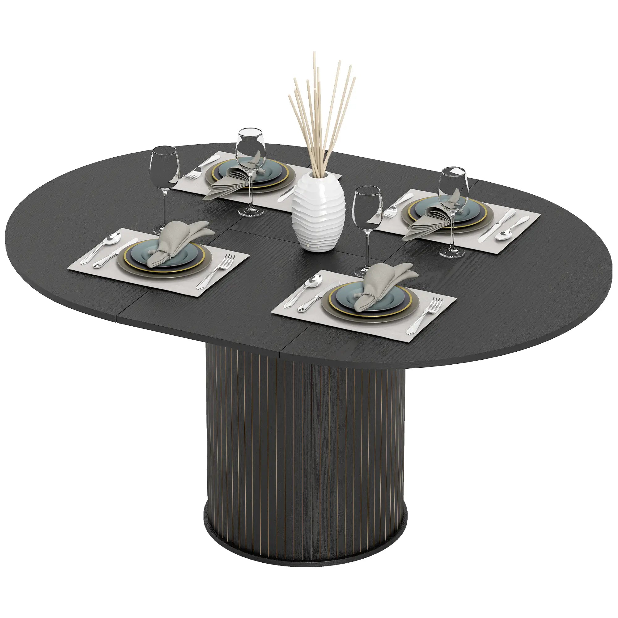 Extendable Kitchen Table, 43.5