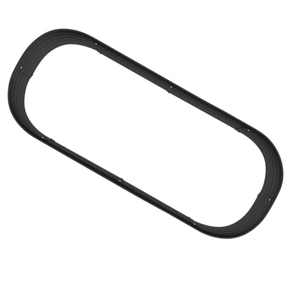 4.9 x 2 x 1ft Galvanized Raised Garden Bed, Metal Planter Box, Dark Grey Raised Garden Beds at Gallery Canada