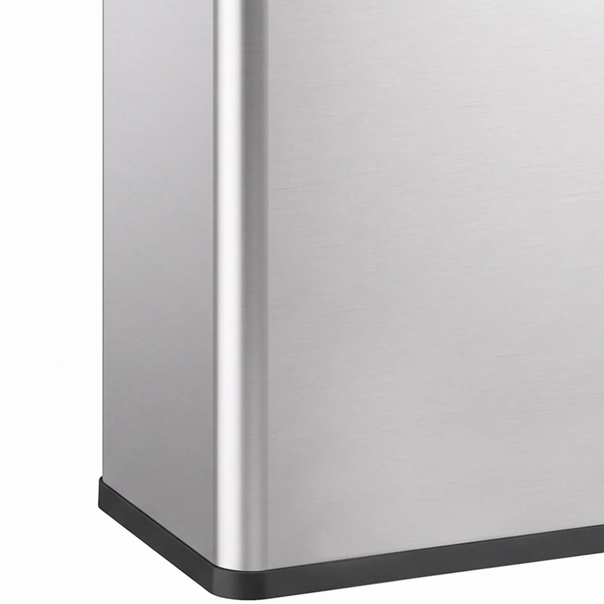 Automatic Trash Can, 15.8Gal, 60L Dual Compartment, Silver