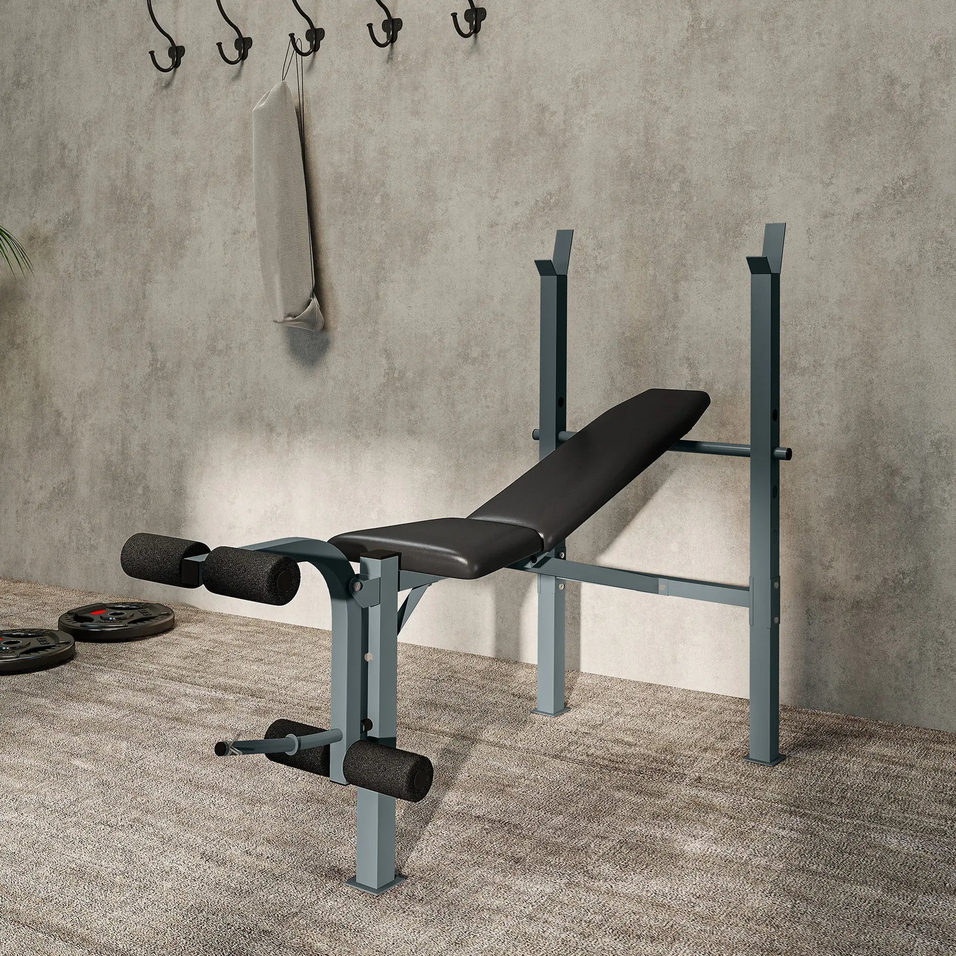 Adjustable Incline Decline Weight Bench, Leg Extension, Barbell Rack Weight Benches at Gallery Canada