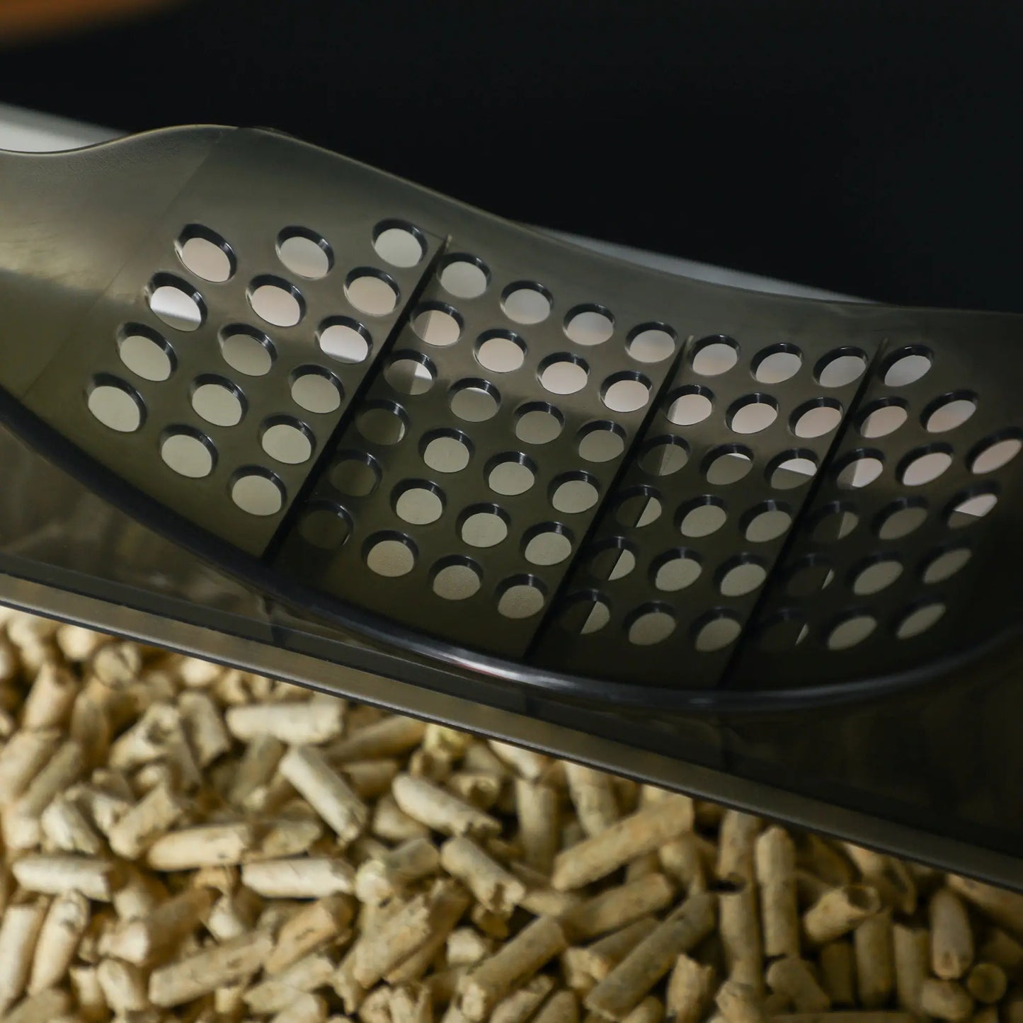 Hooded Cat Litter Box with Lid, Pull-Out Drawer, Scoop, Grey Cat Litter Box Enclosures at Gallery Canada