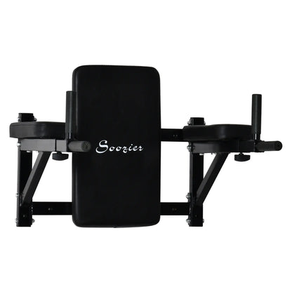 Wall Mounted Dip Station, Power Tower, Pull Up Bar, Black Pull Up Bars at Gallery Canada