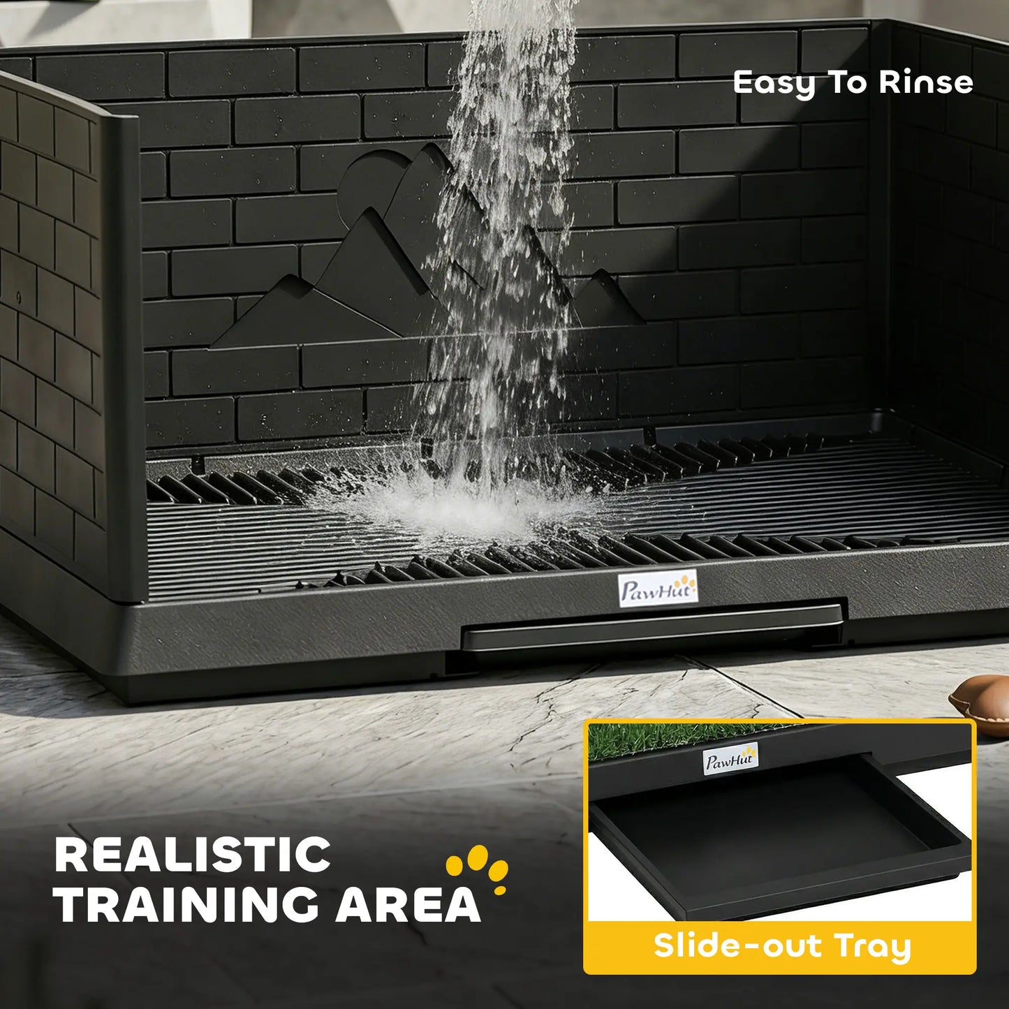 Dog Grass Pad With Tray, Indoor Potty Tray For Puppy Training Elevated Dog Beds at Gallery Canada