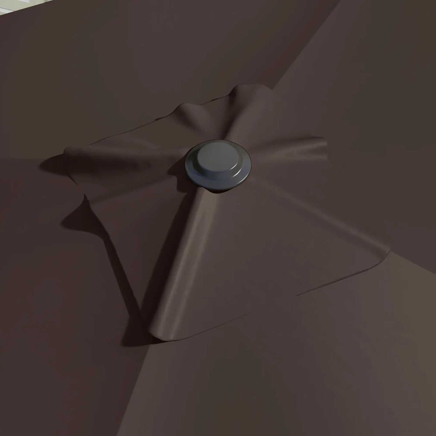 10x10ft Rotatable Square Cantilever Umbrella, 4 Adjustable Angles Cantilever Umbrellas at Gallery Canada