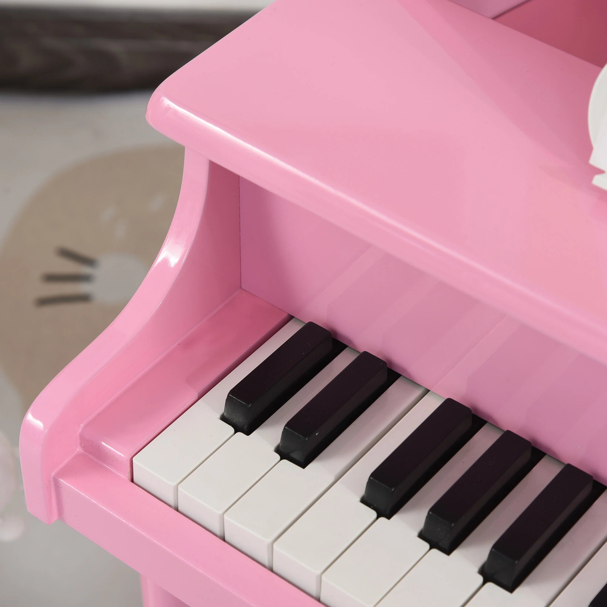 Modern Kids Piano, 30 Keys, Mini Toy with Music Stand, Pink Electronic Musical Pianos at Gallery Canada