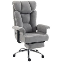 Big and Tall Office Chair, Heavy Duty Executive Desk Chair, Grey