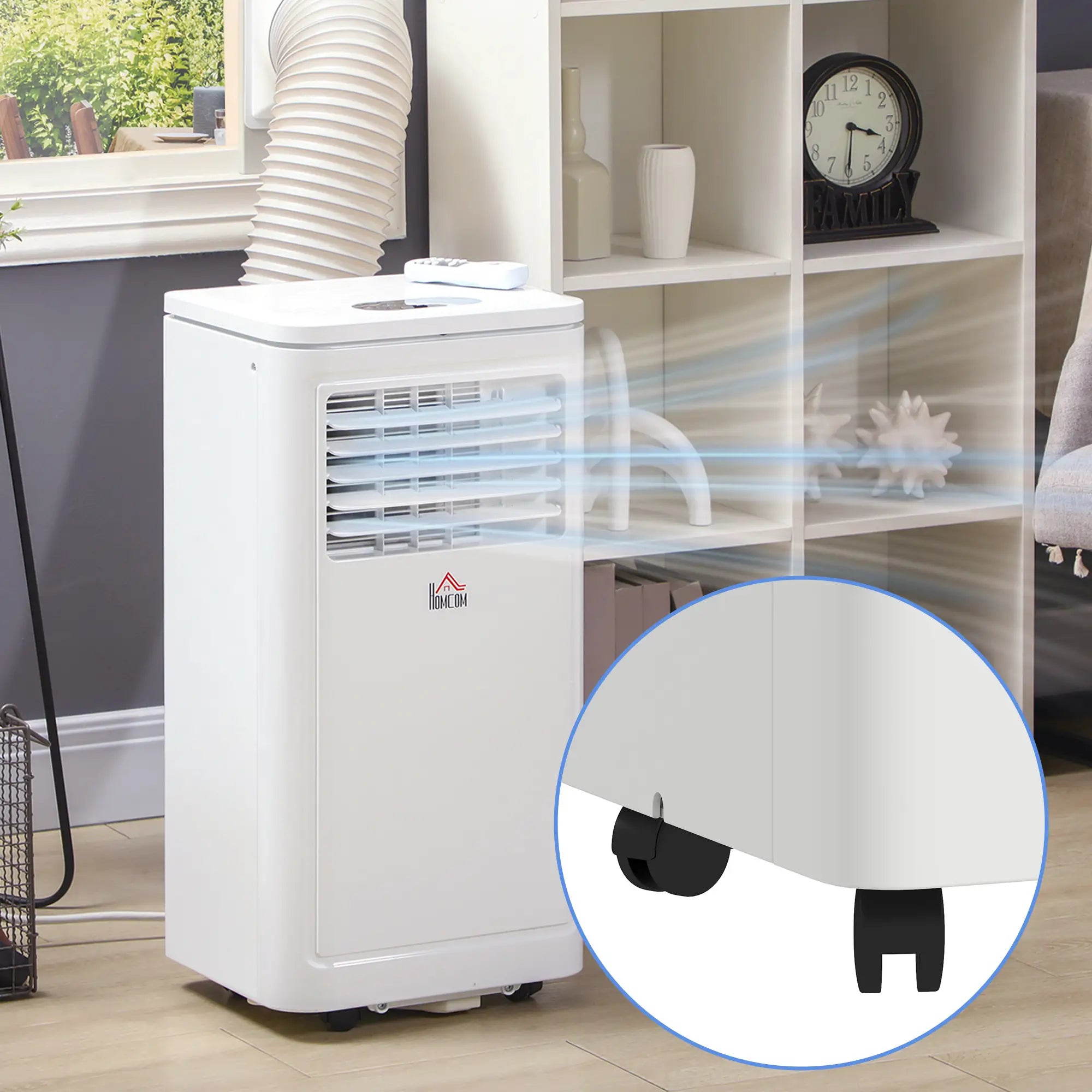 8000 BTU Portable Air Conditioner, 344 Sq. Ft., White Air Conditioner at Gallery Canada