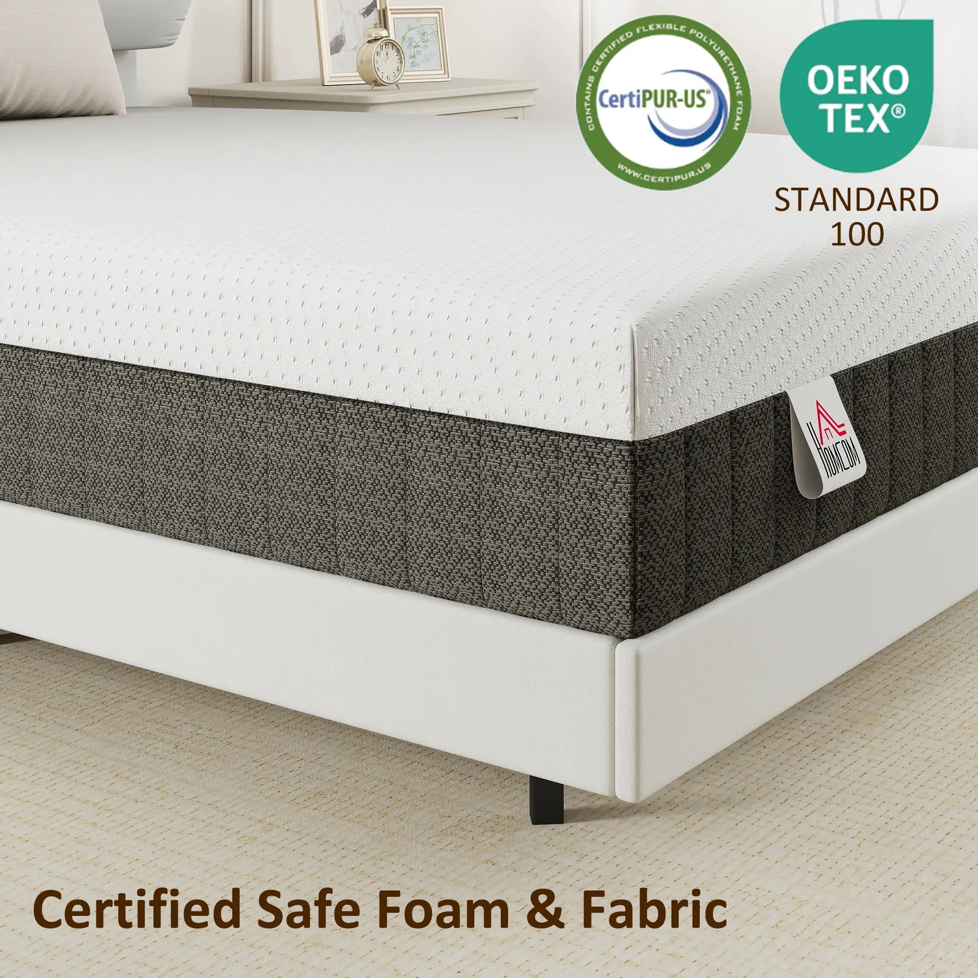 10 Inch Full Mattress, Pressure Relief, Lumbar Support, CertiPUR-US Certified Mattresses at Gallery Canada