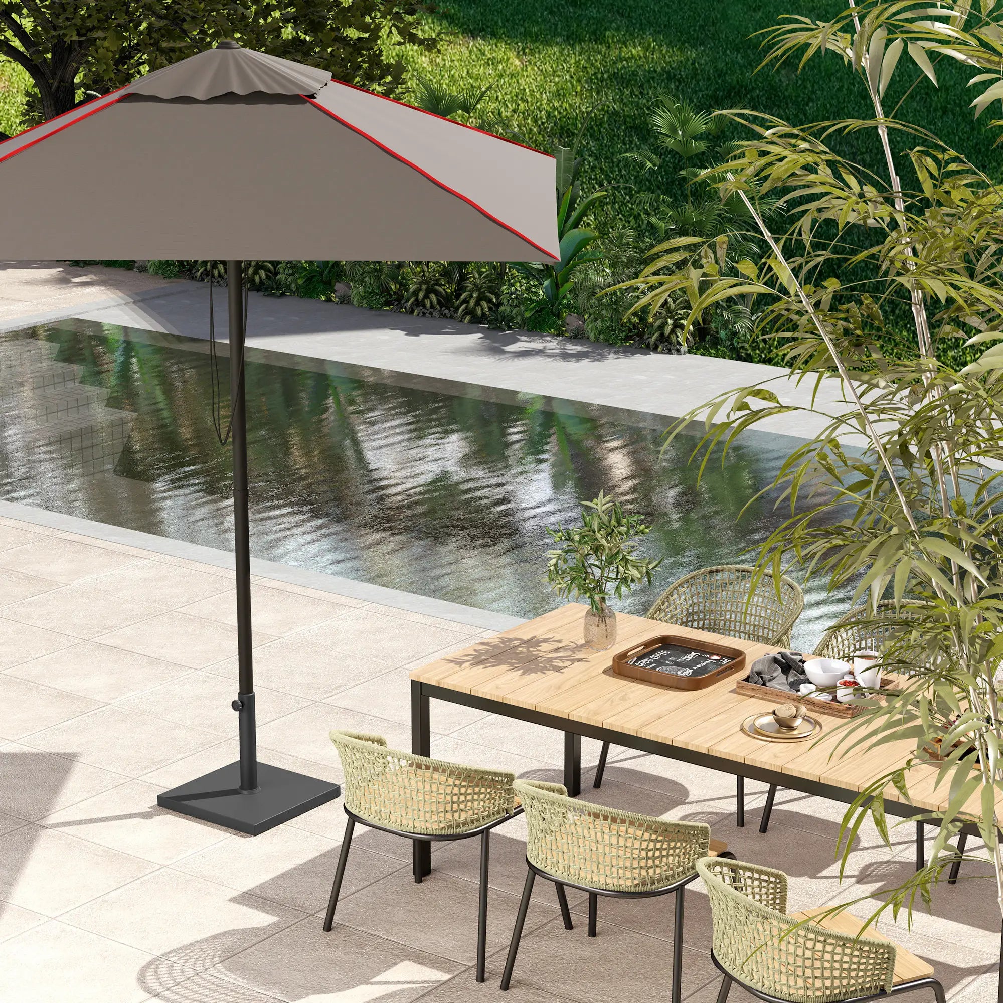 40 Lbs Concrete Umbrella Base, 1.5