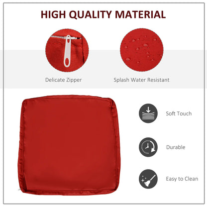 14pc Patio Rattan Sofa Set, Polyester Cover Replacement, Red Patio Chair Cushions at Gallery Canada