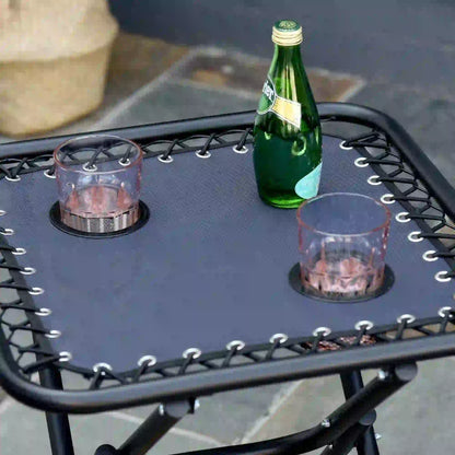 Zero Gravity Chair Set of 2, Patio Chair with Side Table, Blue Lounger Chairs at Gallery Canada