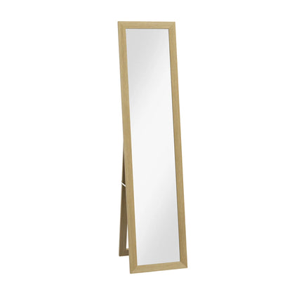 15" x 62" Full Length Mirror, Free Standing, Bedroom Living Room, Oak Full Length Mirrors at Gallery Canada