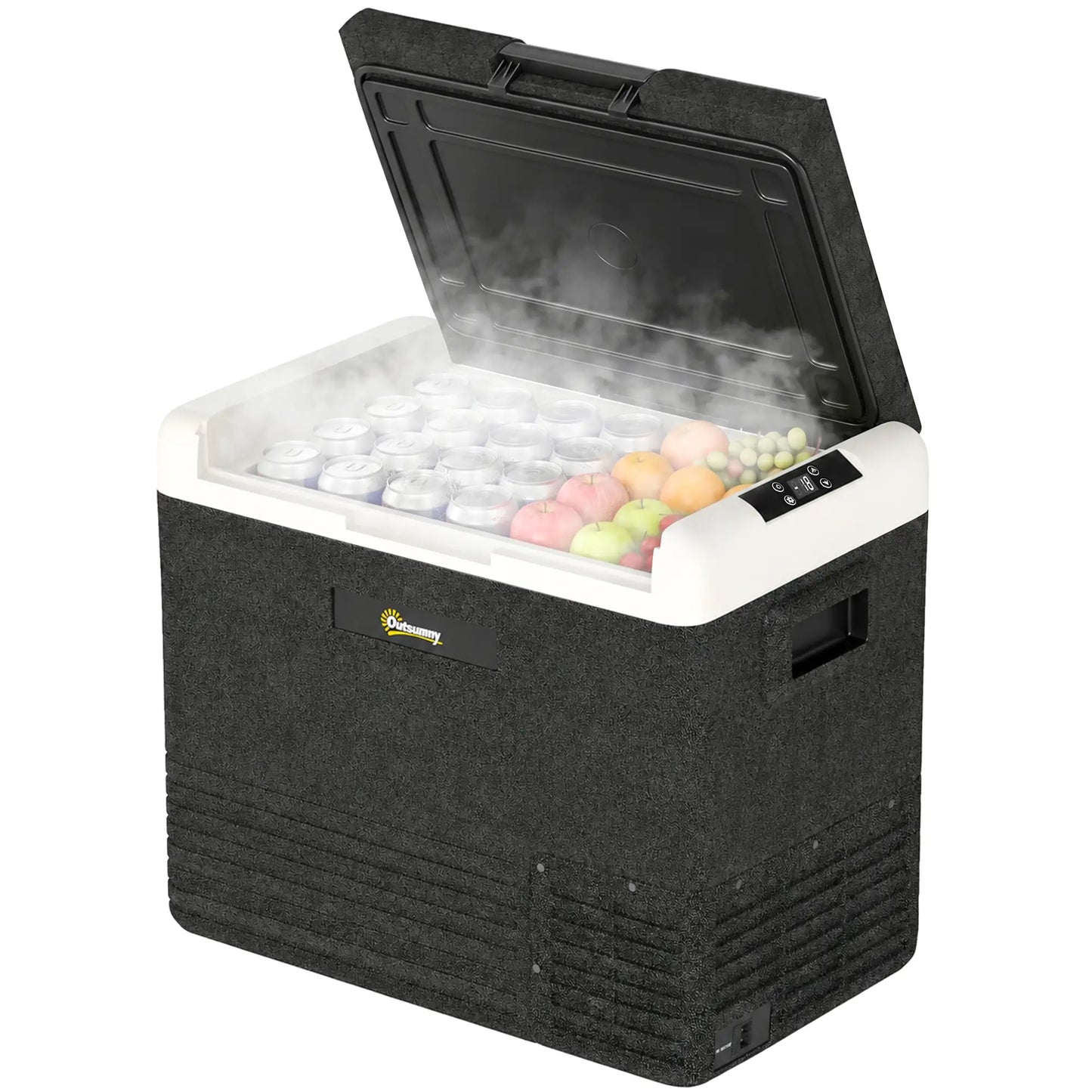 12 Volt Car Refrigerator, 53QT, -68-68 ℉, Portable Electric Cooler Car Coolers at Gallery Canada