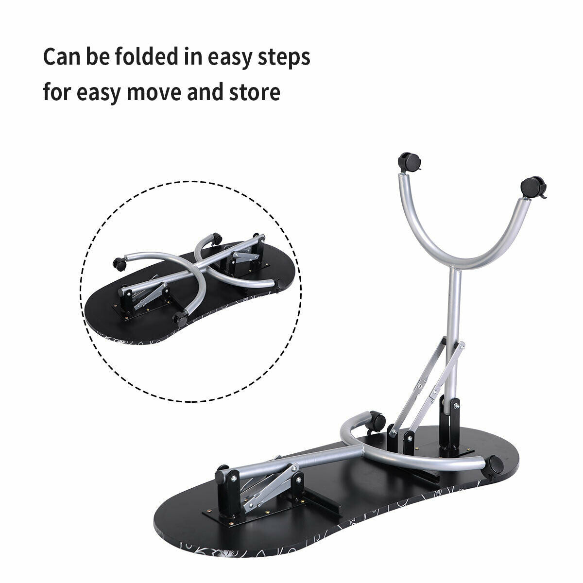 Manicure Nail Table Portable Station Desk Spa Beauty Salon Equipment 2 Color, Black Nail Care at Gallery Canada