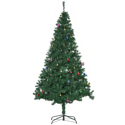 7ft Artificial Christmas Tree, Holiday Party Decoration, Green Artificial Christmas Trees at Gallery Canada