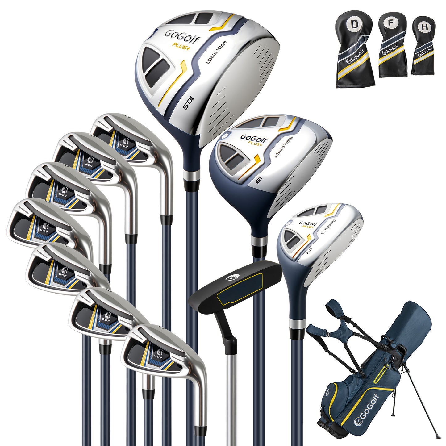 Men's Complete Golf Clubs And Bag Set, Right Handed, Yellow Golf at Gallery Canada