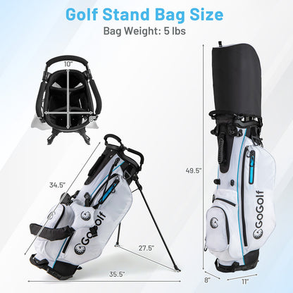 Men's Complete Golf Clubs and Bag Set, White Golf at Gallery Canada