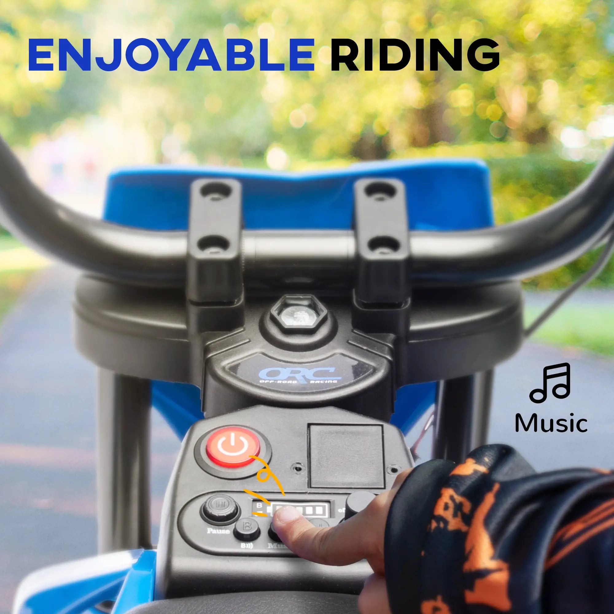 12V Kids Dirt Bike, Electric Motorcycle, Blue Electric Motorcycles at Gallery Canada