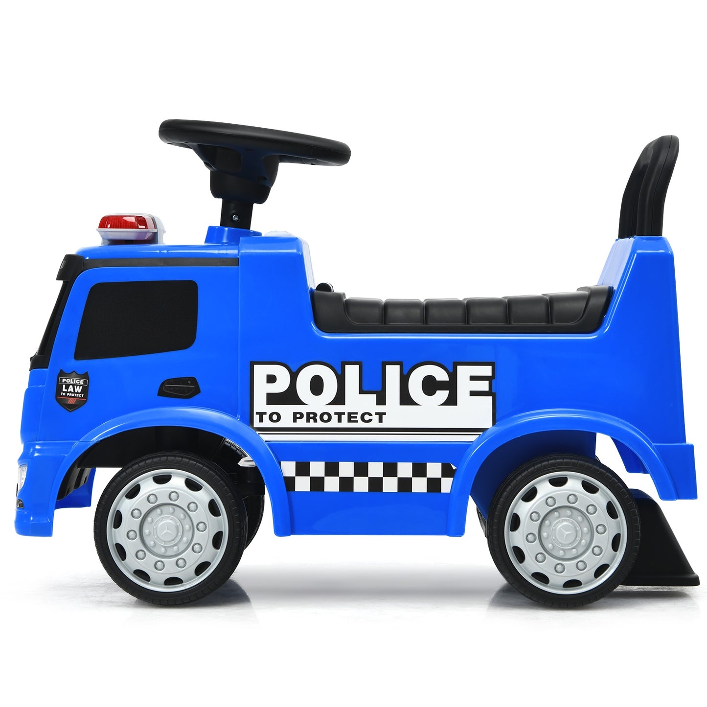 Mercedes Benz Kids Ride On Push Licensed Police Car, Blue Push & Pedal Ride On Toys at Gallery Canada